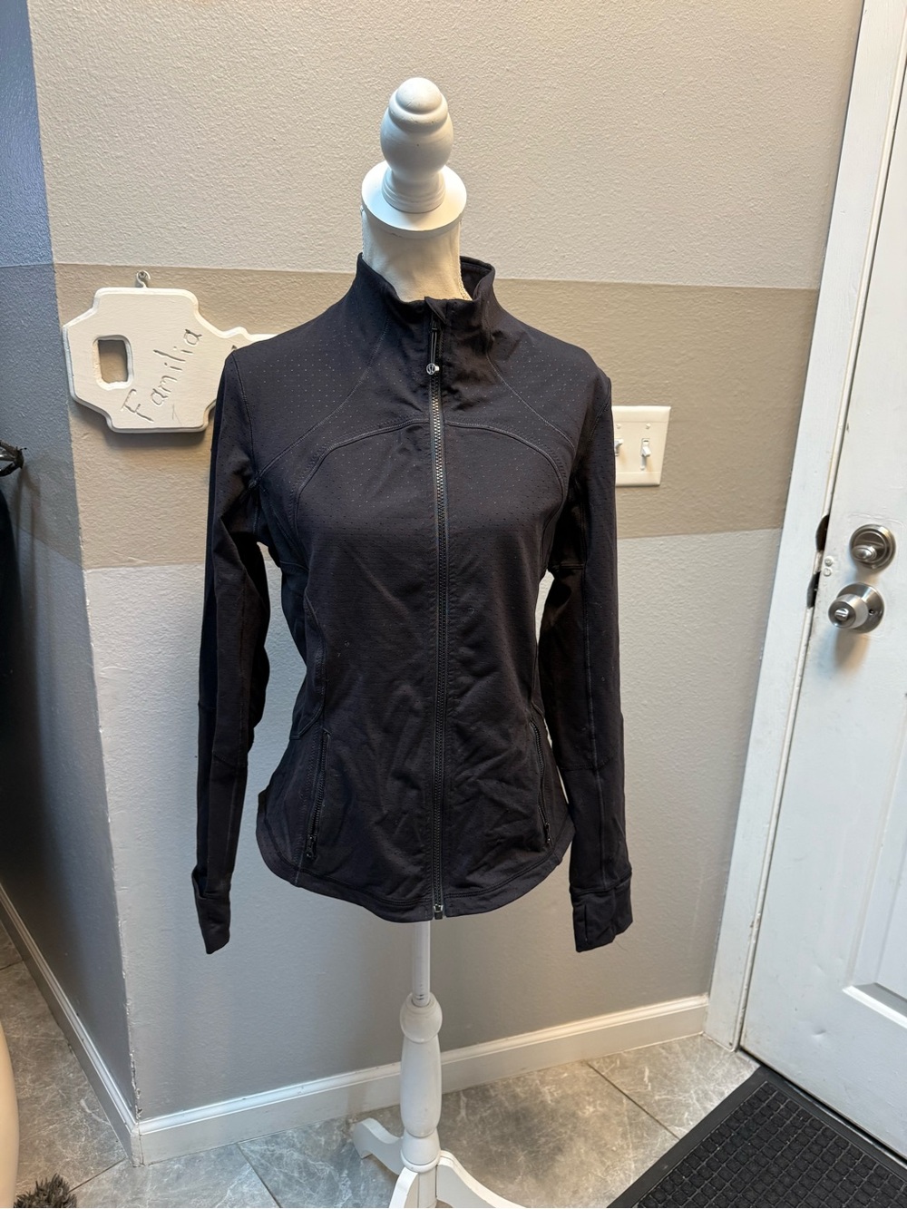 lululemon Women’s Black Zip-Up Performance Jacket